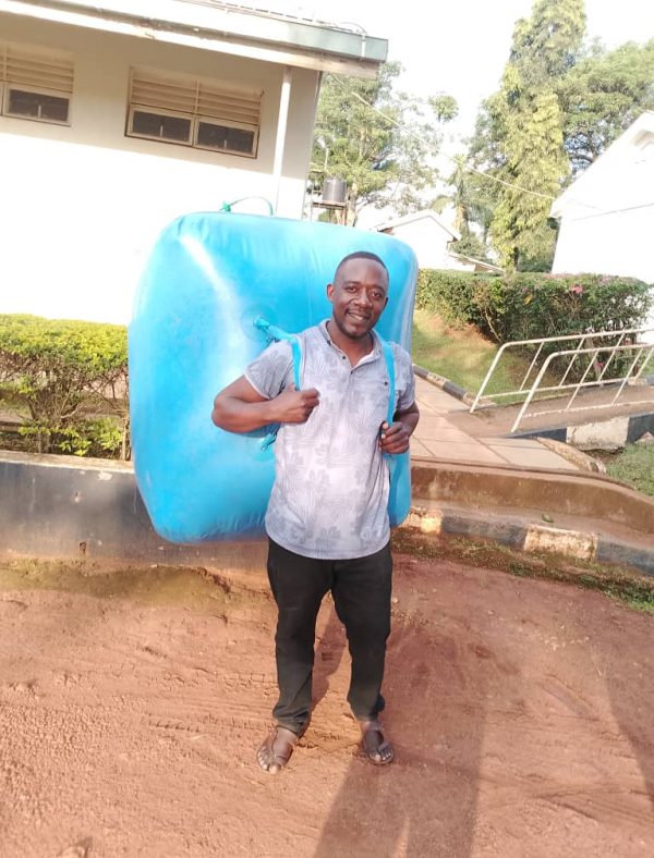 Biogas storage bag
